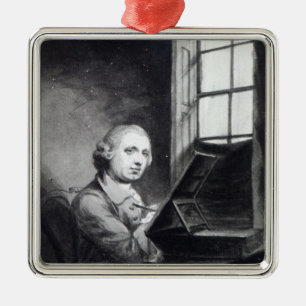 Self Portrait 6 Metal Tree Decoration