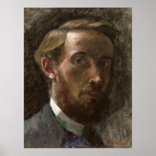 Self-Portrait, Aged 21 - Edouard Vuillard Fine Art Poster