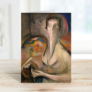 Self Portrait Alice Bailly Card
