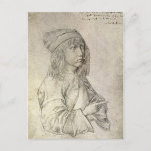 Self Portrait at Age 13 by Albrecht Durer Postcard