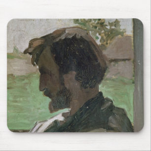 Self Portrait at Saint-Saveur, 1868 Mouse Mat