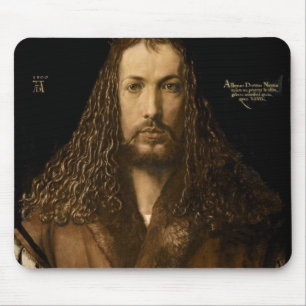Self Portrait at the Age of Twenty-Eight, 1500 Mouse Mat