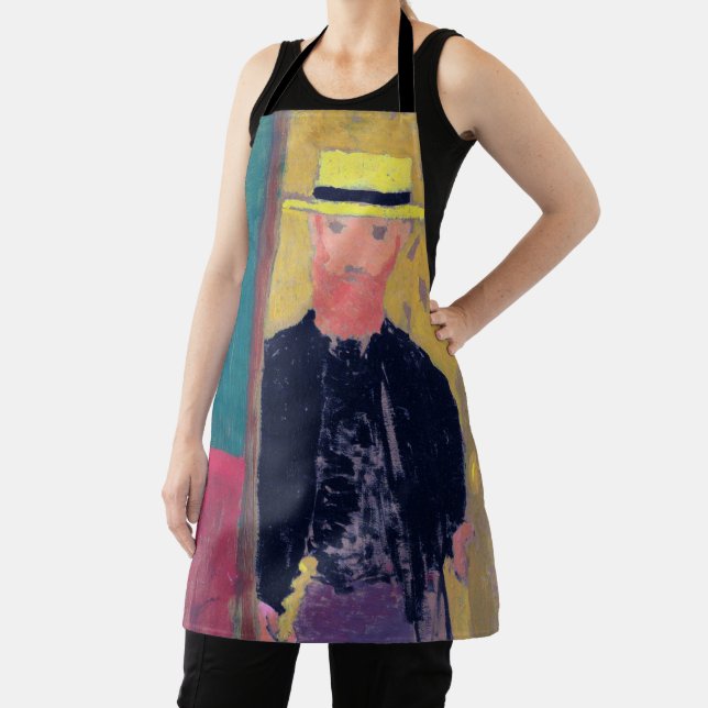 Self Portrait (Bearded Man), Edouard Vuillard Apron (Insitu)