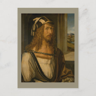 Self-portrait by Albrecht Durer Postcard