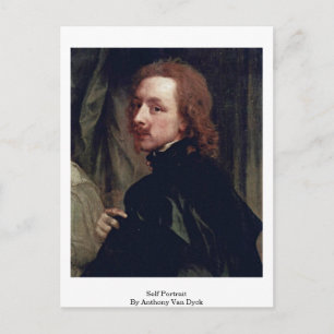 Self Portrait By Anthony Van Dyck Postcard