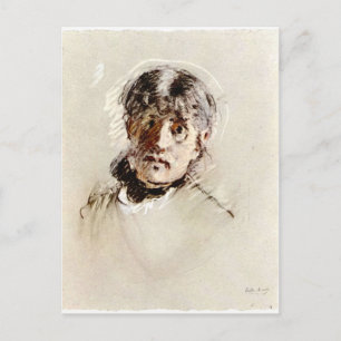 Self-Portrait by Berthe Morisot Postcard