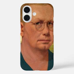 Self-Portrait by Grant Wood iPhone 16 Case