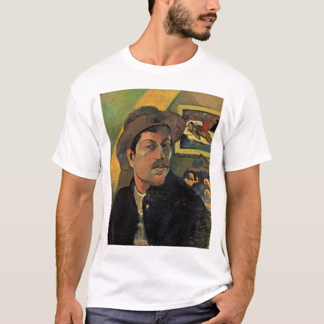 Self-Portrait By Paul Gauguin (Best Quality) T-Shirt (Front)