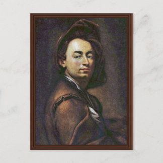 Self-Portrait, By Peter Johannes Brandl Postcard