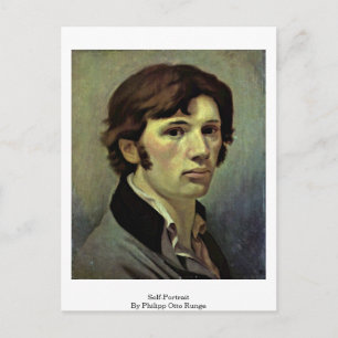 Self-Portrait By Philipp Otto Runge Postcard
