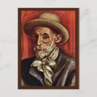 Self-Portrait By Pierre-Auguste Renoir Postcard