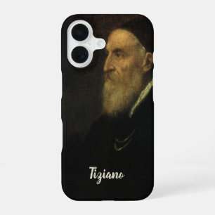 Self Portrait by Titian, Vintage Renaissance Art iPhone 16 Case