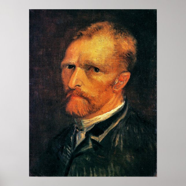 Self Portrait by Vincent van Gogh 1886 Poster (Front)