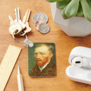 Self Portrait by Vincent van Gogh Key Ring