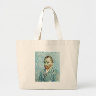 Self Portrait by Vincent Van Gogh Large Tote Bag