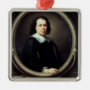Self portrait, c.1670-73 metal tree decoration