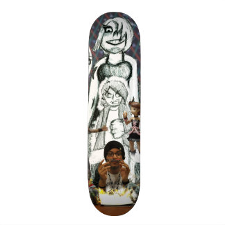 Self-Portrait (Christopher Saturn) Skateboard