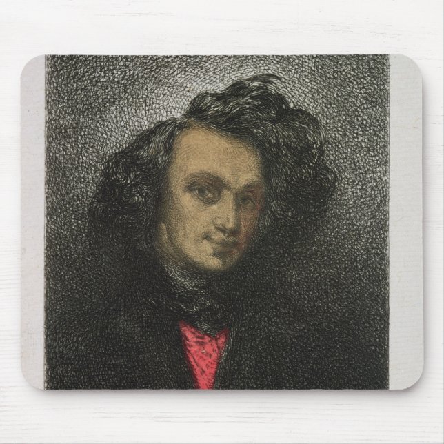Self portrait, dressed for 'Hernani' Mouse Mat (Front)