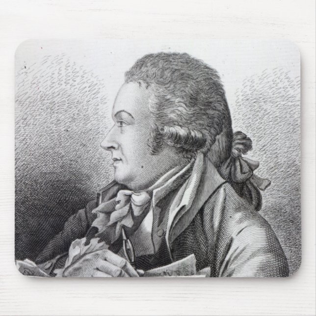 Self Portrait, frontispiece to his 'Book of Mouse Mat (Front)