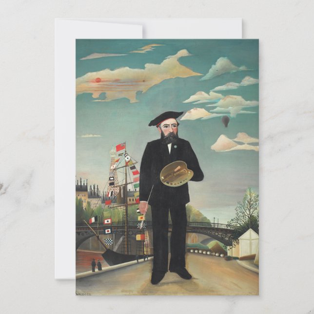 Self Portrait | Henri Rousseau (Front)