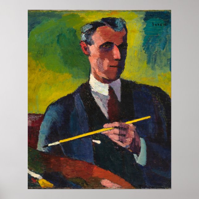 Self Portrait | Henry Lyman Saÿen Poster (Front)