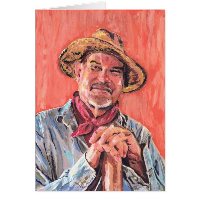 Self Portrait, Homage to Vincent (Front)