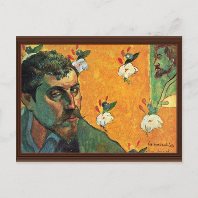 Self-Portrait (In The Role Of 'Les Miserables' Pro Postcard (Front)