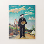 Self Portrait, Landscape, Rousseau Jigsaw Puzzle<br><div class="desc">Henri Julien Félix Rousseau (21 May 1844 – 2 September 1910) was a French post-impressionist painter in the Naïve or Primitive manner. He was also known as Le Douanier (the customs officer), a humourous description of his occupation as a toll and tax collector. He started painting seriously in his early...</div>