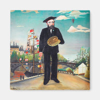 Self Portrait, Landscape, Rousseau