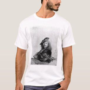 Self portrait leaning on a stone sill, 1639 T-Shirt