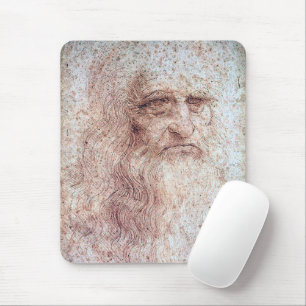 Self Portrait, Leonardo da Vinci Mouse Mat