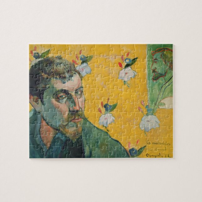 Self Portrait, Les Miserables,1888 (oil on canvas) Jigsaw Puzzle (Horizontal)