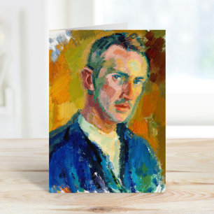 Self Portrait Magnus Enckell Card