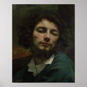 Self Portrait or, The Man with a Pipe, c.1846 Poster