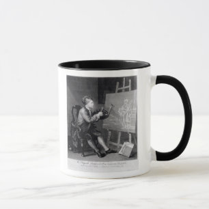 Self Portrait Painting the Comic Muse Mug