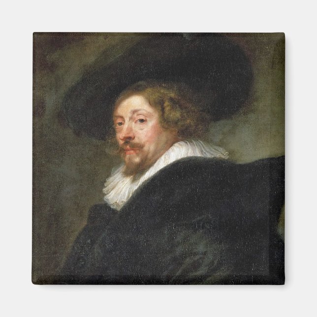 Self Portrait Peter Paul Rubens oil painting Magnet (Front)