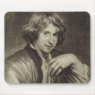 Self Portrait, plate 33 from a series of portraits Mouse Mat