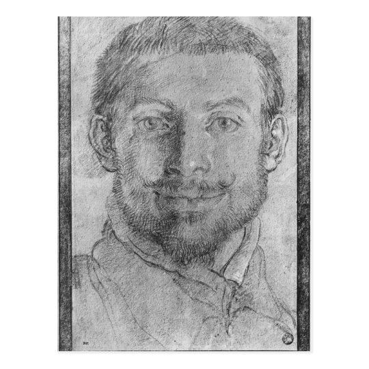 Self portrait postcard