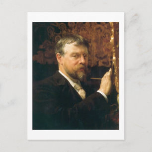 Self-Portrait postcard