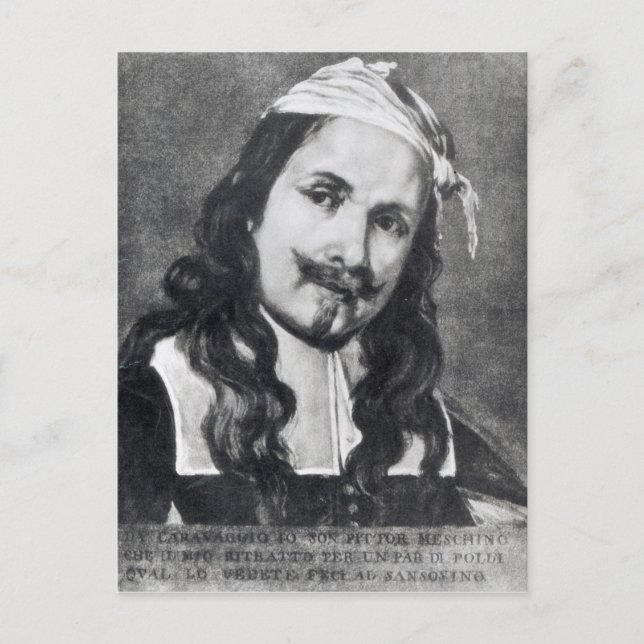 Self-portrait Postcard (Front)