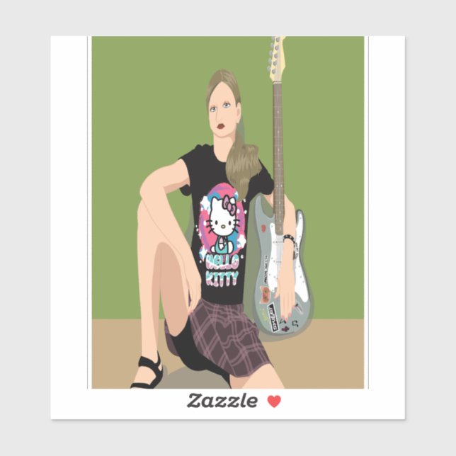 Self-Portrait Sticker (Sheet)