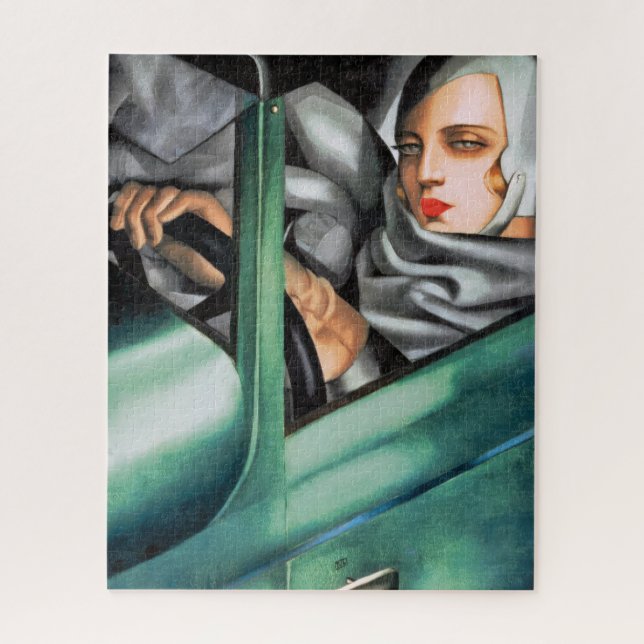 Self Portrait | Tamara De Lempicka | Jigsaw Puzzle (Vertical)