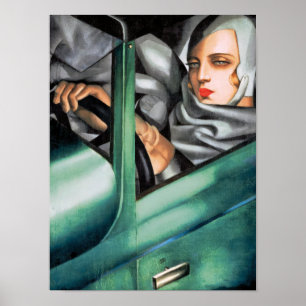 Self Portrait Tamara De Lempicka Poster