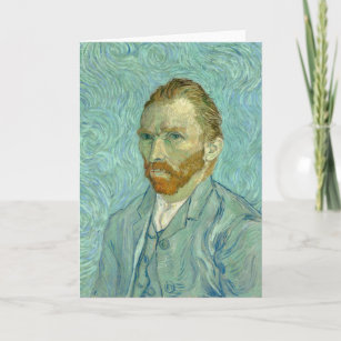 Self-Portrait   Vincent Van Gogh Card