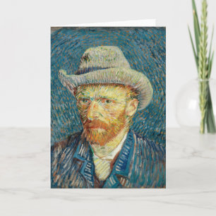 Self-Portrait   Vincent van Gogh Card