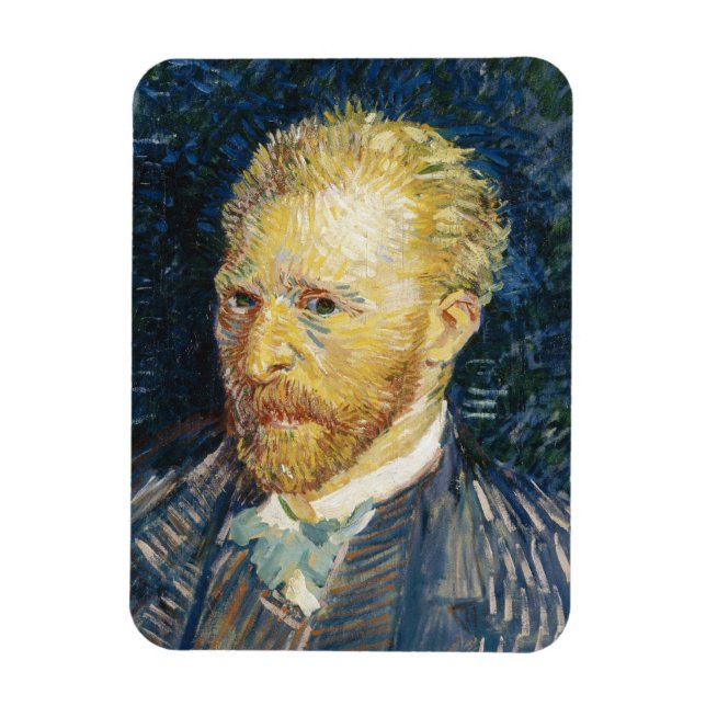 Self Portrait Vincent van Gogh fine art painting Magnet (Vertical)