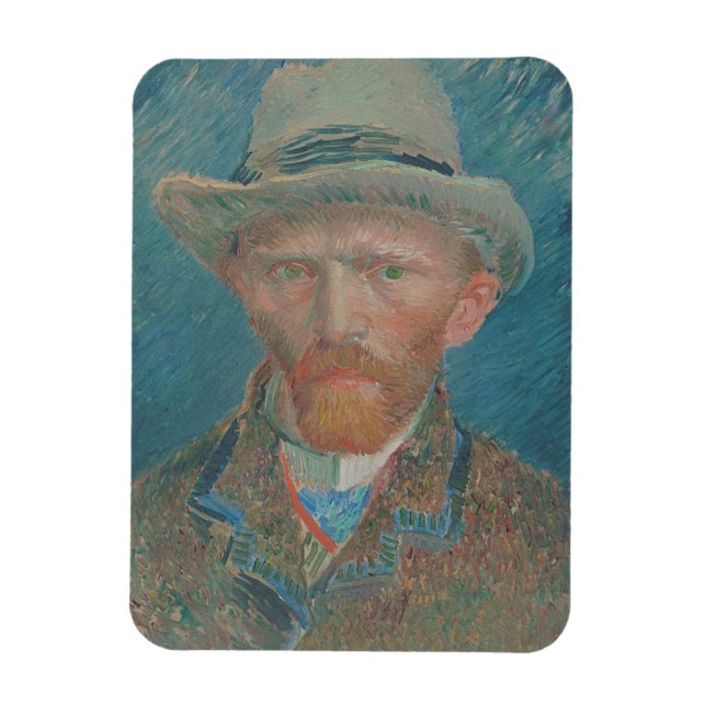 Self-portrait, Vincent van Gogh Magnet (Vertical)