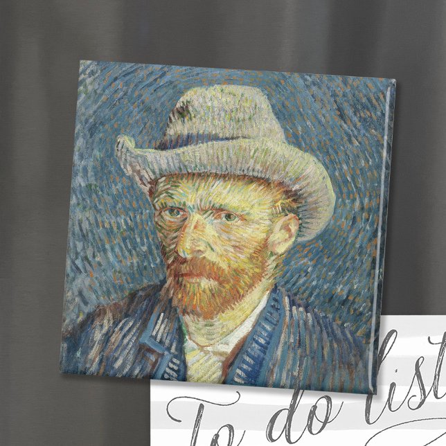 Self-Portrait | Vincent Van Gogh Magnet (Creator Uploaded)