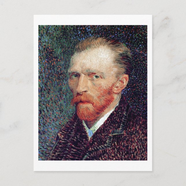 Self-Portrait, Vincent van Gogh Postcard (Front)