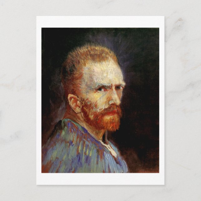 Self-Portrait, Vincent van Gogh Postcard (Front)